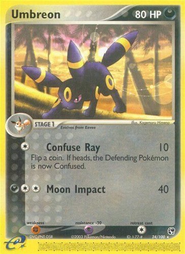 Umbreon 100 lp pokemon - ss,